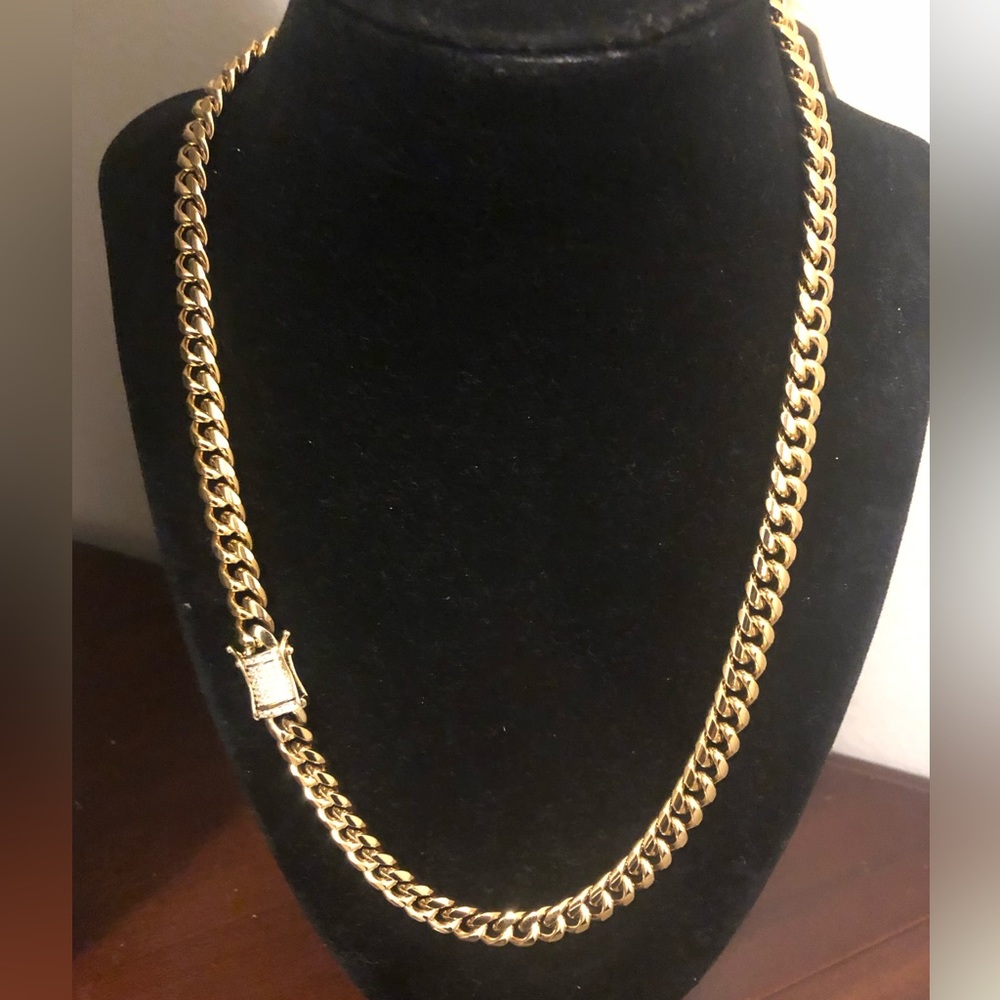 Gold Stainless Steel Chain